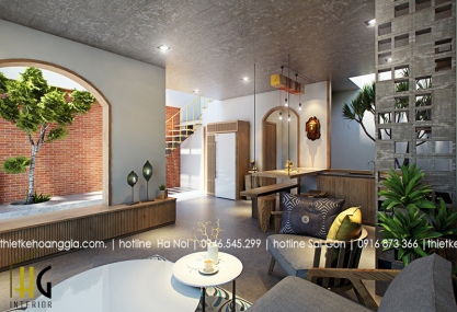 Thiết kế nội thất nhà phố tại quận Gò Vấp, TP HCM – Chị Huyền